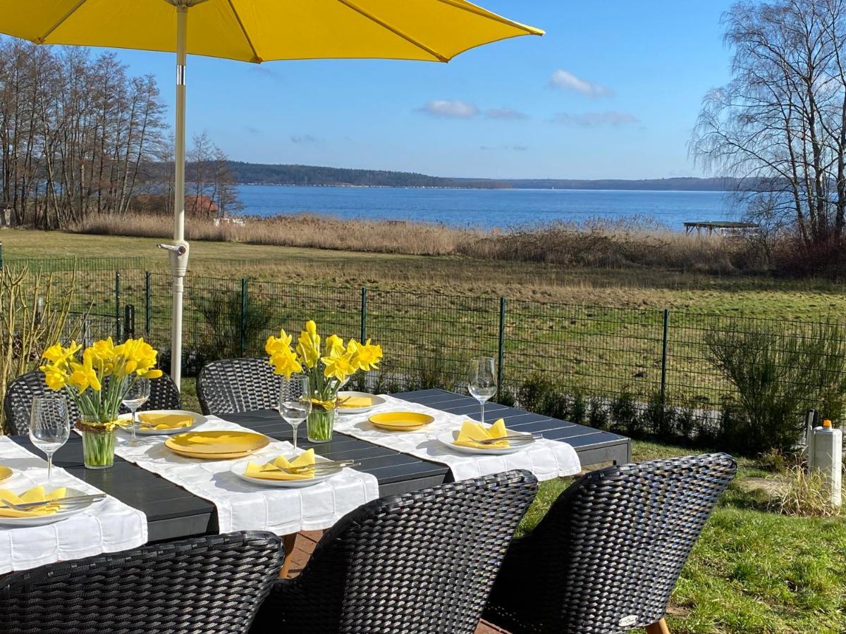 Ferienhauser Mit Seeblick Direkt Am Plauer See Плау-ам-Зее Экстерьер фото